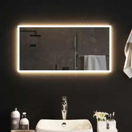 Specchio da Bagno con Luci LED 40x80 cm