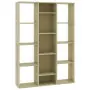 Libreria/Divisorio Rovere Sonoma 100x24x140 cm in Truciolato