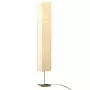 Lampada a Piantana con Supporto in Acciaio 170 cm Beige