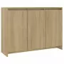 Credenza Rovere Sonoma 102x33x75 cm in Truciolato