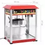 Macchina per Popcorn con Pentola in Teflon 1400 W