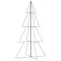 Albero di Natale a Cono 360 LED per Interni Esterni 143x250 cm