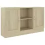 Credenza Rovere Sonoma 120x30,5x70 cm in Truciolato