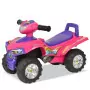 Cavalcabile ATV per Bambini Rosa e Viola con Suoni e Luci