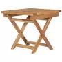 Set Salotto da Giardino 3 pz Pieghevole in Massello di Teak