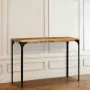 Tavolo Consolle 120x35x76 cm Legno Massello di Recupero