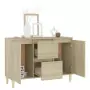 Credenza Rovere Sonoma 103,5x35x70 cm in Truciolato