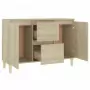 Credenza Rovere Sonoma 103,5x35x70 cm in Truciolato