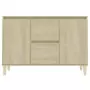 Credenza Rovere Sonoma 103,5x35x70 cm in Truciolato