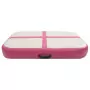 Tappetino Ginnastica Gonfiabile con Pompa 60x100x10 cm PVC Rosa