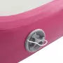 Tappetino Ginnastica Gonfiabile con Pompa 60x100x10 cm PVC Rosa