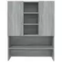 Mobile per Lavatrice Grigio Sonoma 70,5x25,5x90 cm