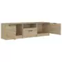 Mobile per TV Rovere Sonoma 140x35x40cm Legno Multistrato