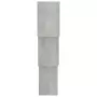 Mensole a Muro Cubiche Grigio Cemento 84,5x15x27 cm Truciolato