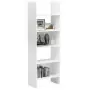 Libreria Bianco Lucido 60x35x180 cm in Truciolato