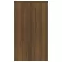 Scrivania Rovere Marrone 90x40x72 cm in Legno Multistrato