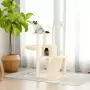 Albero per Gatti con Tiragraffi in Sisal Crema 94 cm