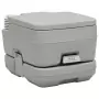 WC Portatile per Campeggio Grigio 10+10 L