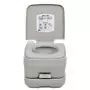 WC Portatile per Campeggio Grigio 10+10 L