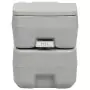 WC Portatile per Campeggio Grigio 20+10 L