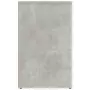 Armadietto Cosmetici Grigio Cemento 80x40x65 Legno Multistrato