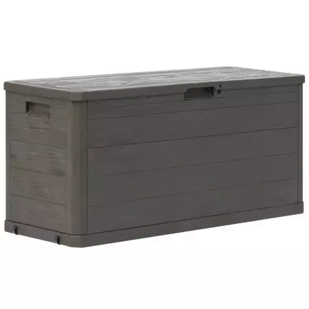 Baule da Giardino 280 L Marrone