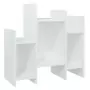 Credenza Bianco Lucido 60x26x60 cm in Truciolato