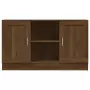 Credenza Rovere Marrone 120x30,5x70 cm in Legno Multistrato