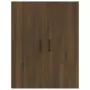 Mobile Pensile Rovere Marrone 69,5x34x90cm in Legno Multistrato