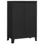 Armadio Classificatore Industriale Nero 75x40x115 cm in Metallo