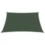 Vela Parasole 160 g/m² Verde Scuro 2,5x2,5 m in HDPE