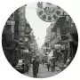 WallArt Carta da Parati Circolare Hong Kong the Old Days 190 cm