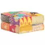 Pouf 60x70x36 cm in Tessuto Patchwork