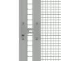 Gabbia per Uccelli Grigia 302,5x324,5x211,5 cm Acciaio Zincato