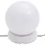 Applique Specchio 8 Lampadine LED Bianco Caldo e Bianco Freddo