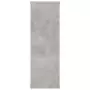 Mensole a Muro Grigio Calcestruzzo 104x20x58,5 cm in Truciolato