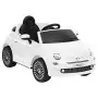 Auto Elettrica per Bambini Fiat 500 Bianca