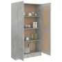 Libreria Grigio Cemento 82,5x30,5x150 cm in Truciolato