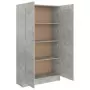 Libreria Grigio Cemento 82,5x30,5x150 cm in Truciolato