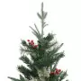 Albero di Natale con Pigne Verde 225 cm in PVC e PE