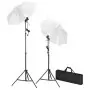 Set Studio Fotografico Fondale Bianco 600x300 cm con Luci