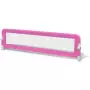 Barriera di Sicurezza per Letto Bambino 150 x 42 cm Rosa