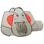 Tenda Gioco Bambini Elefante Grigio 250 Palline 174x86x101 cm