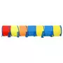 Tunnel Gioco Bambini 250 Palline Multicolore 245 cm Poliestere