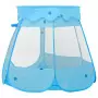 Tenda da Gioco per Bambini Blu con 250 Palline 102x102x82 cm