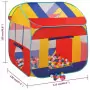 Tenda da Gioco con 550 Palline 123x120x126 cm