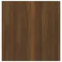 Armadietto a Parete Rovere Marrone 80x39x40cm Legno Multistrato