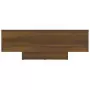 Tavolino da Salotto Rovere Marrone 85x55x31cm Legno Multistrato