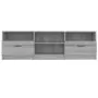 Mobile TV Grigio Sonoma 150x33,5x45 cm in Legno Ingegnerizzato