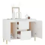 Credenza Bianca 103,5x35x70 cm in Truciolato